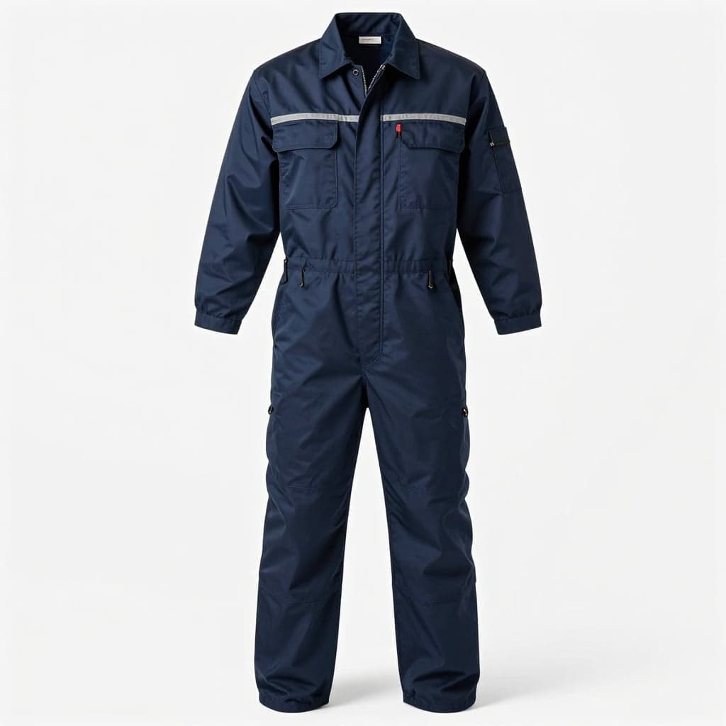 Flame-Resistant Coverall in Navy