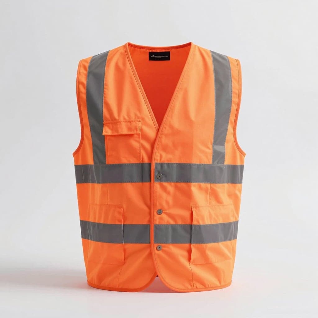 Hi-Vis Safety Vest in Yellow